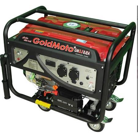 GOLDMOTO GM3.5BJEA 3.75kVA Benzinli Jeneratör Marşlı Profesyonel