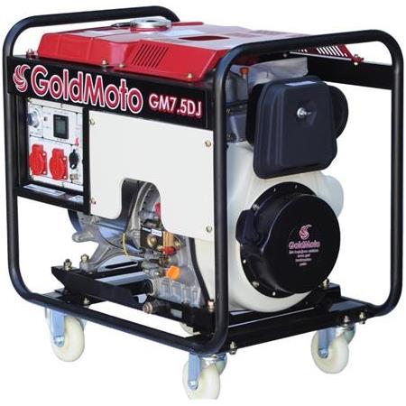 GoldMoto GM7.5DJ 7 KVA Dizel Jeneratör Monofaze