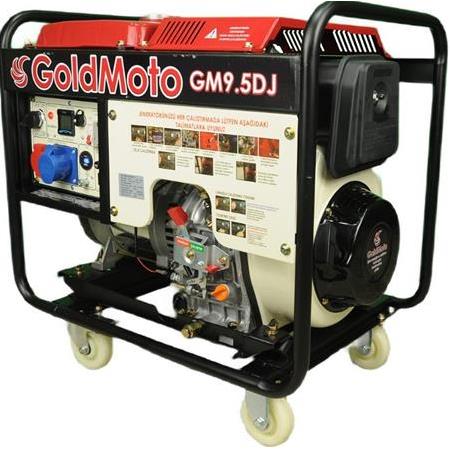 GOLDMOTO GM9.5DJ 9.5 kVA MONOFAZE  DİZEL JENERATÖR